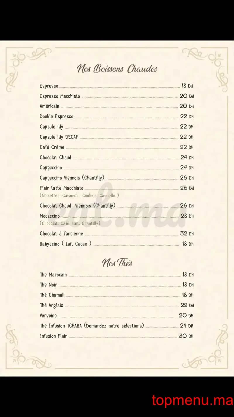 مطعم Flair Café Brunch قائمة الطعام page 5 Flair Café Brunch قائمة الطعام page 5
