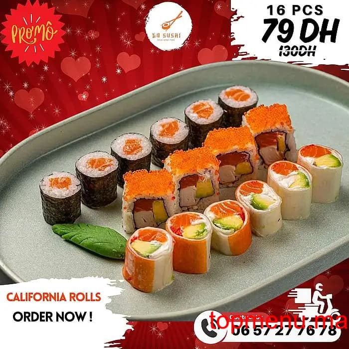 Restaurant Go Sushi menu page 3 Go Sushi menu page 3