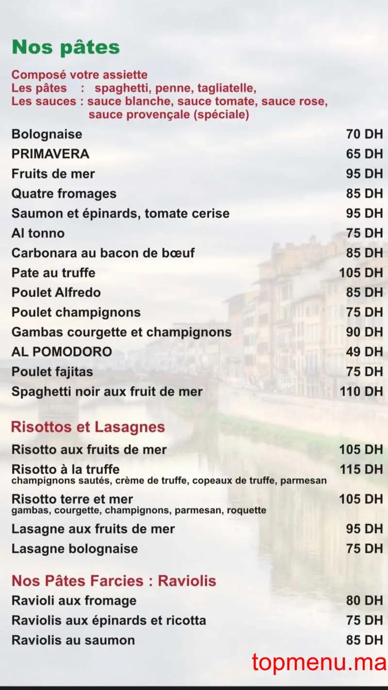 Restaurant Lasponda menu page 3 Lasponda menu page 3