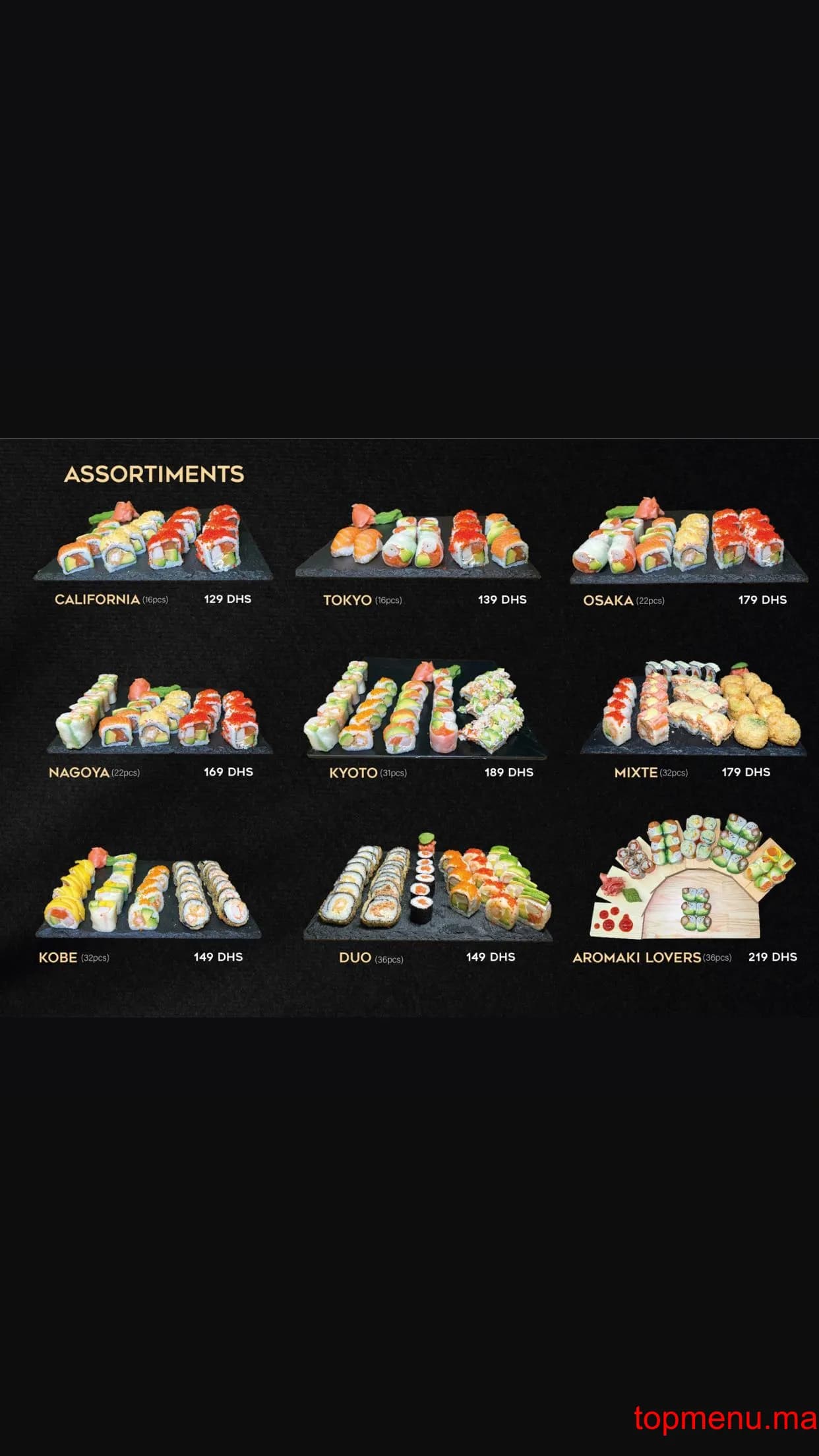 Restaurant BAOBAO menu page 9 BAOBAO menu page 9