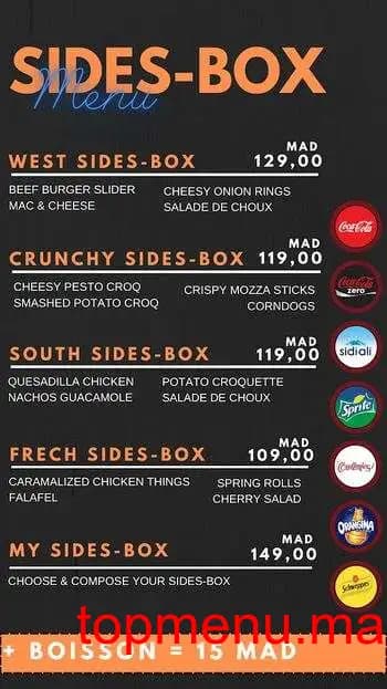 Restaurant Cheatmeal menu page 3 Cheatmeal menu page 3