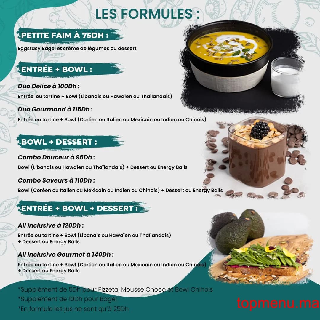 Restaurant Meal’thy menu page 3 Meal’thy menu page 3