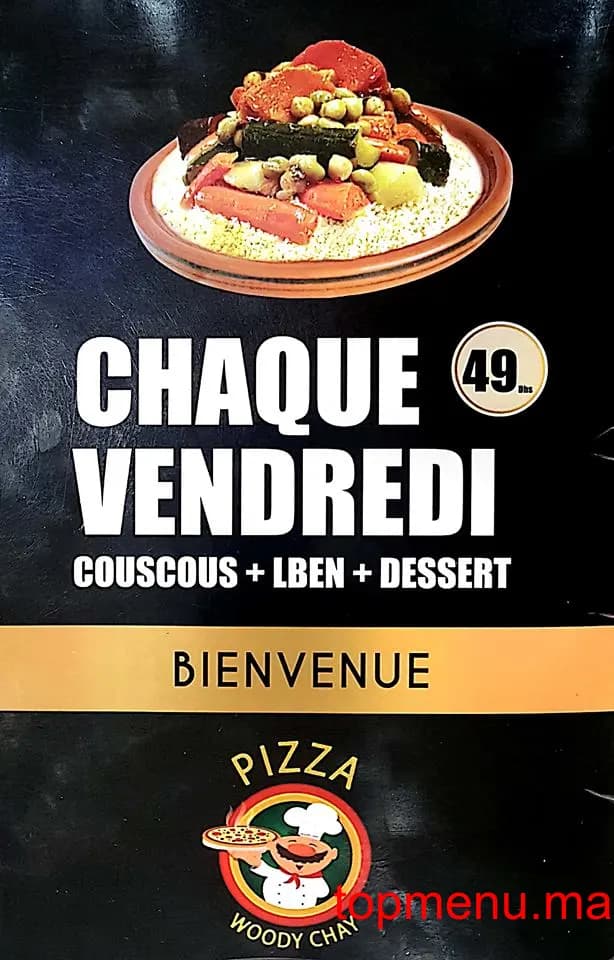 Restaurant Woody Chay Pizza menu page 5 Woody Chay Pizza menu page 5