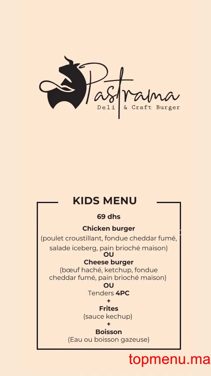 Restaurant Pastrama menu page 5 Pastrama menu page 5