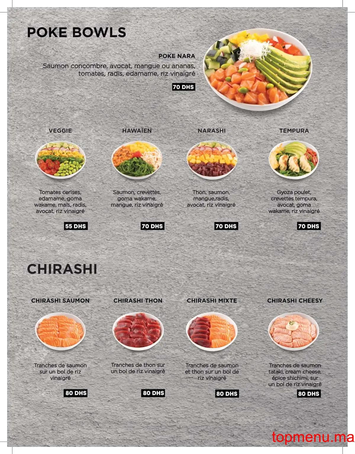 Restaurant Nara menu page 4 Nara menu page 4