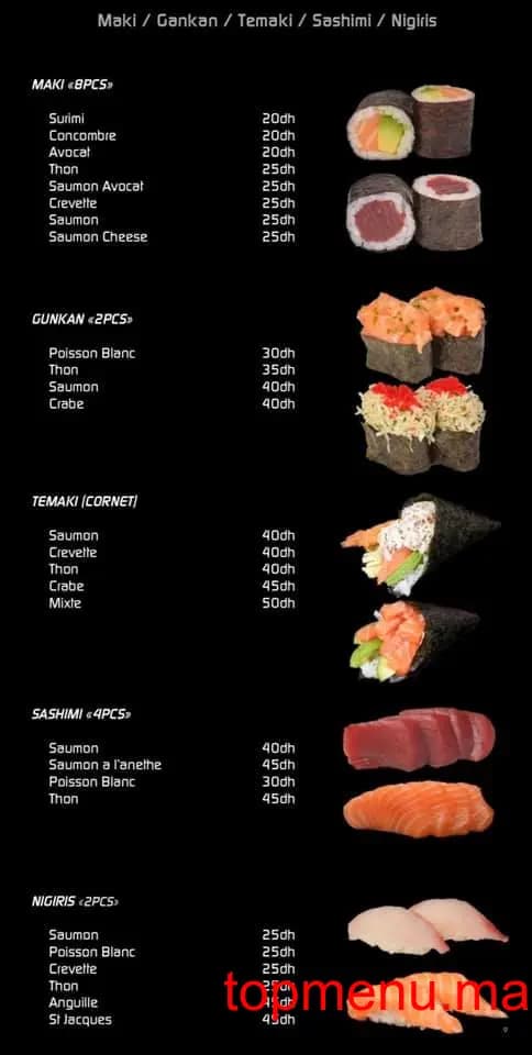 Restaurant Sushi Box menu page 15 Sushi Box menu page 15
