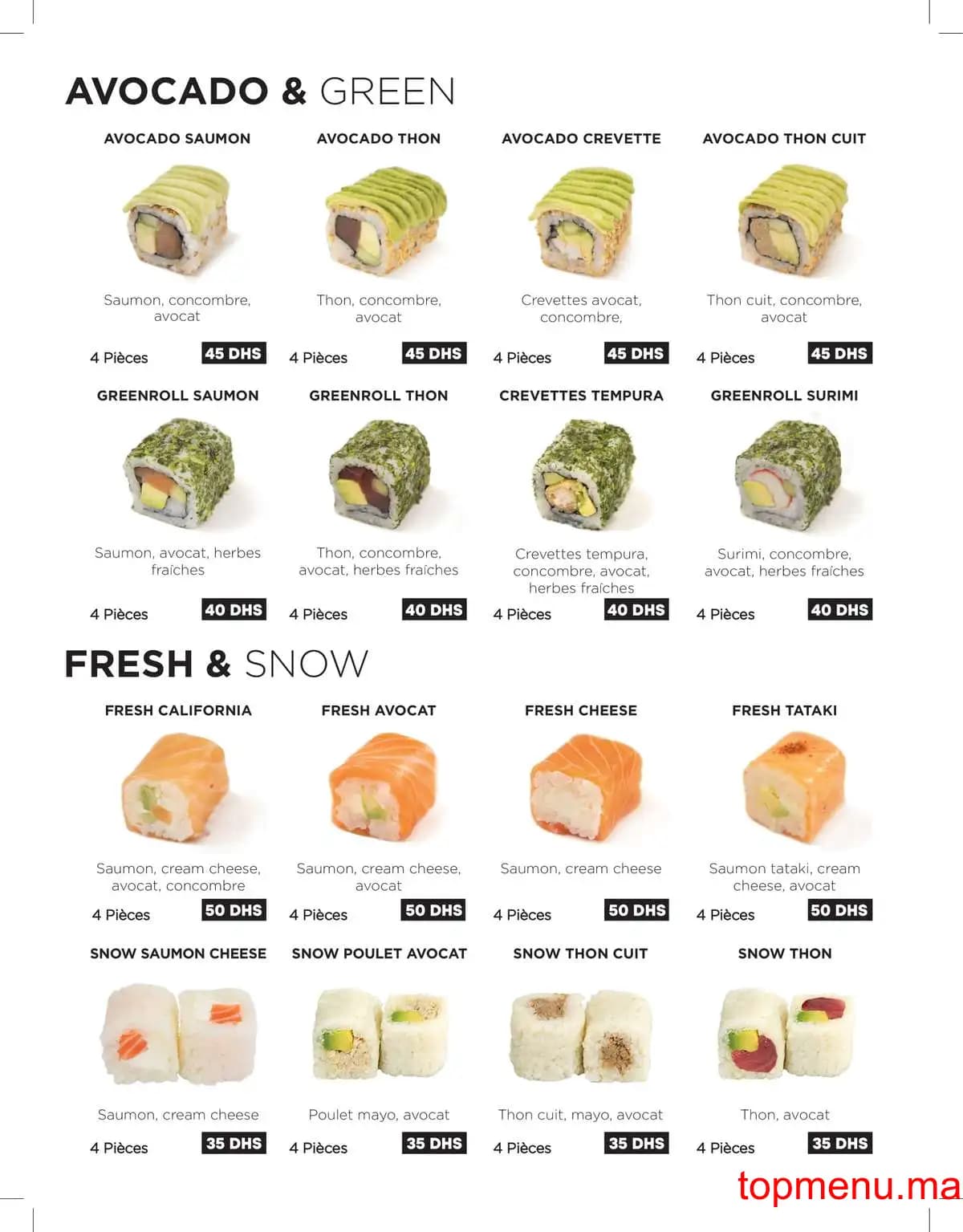 Restaurant Nara menu page 13 Nara menu page 13