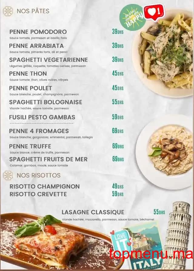 Restaurant Donatella menu page 2 Donatella menu page 2