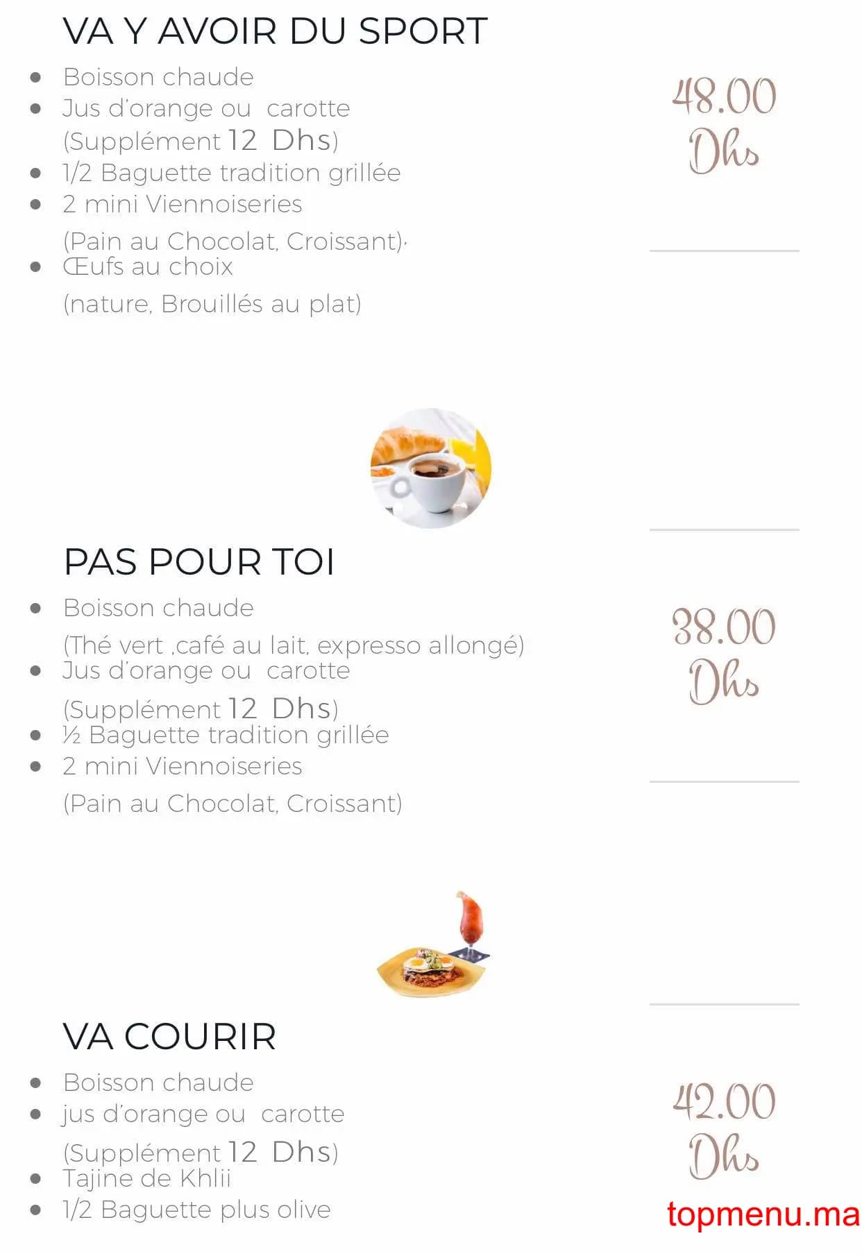 Restaurant POP CHOU menu page 8 POP CHOU menu page 8