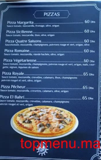 Restaurant Snack Al Bahri menu page 3 Snack Al Bahri menu page 3