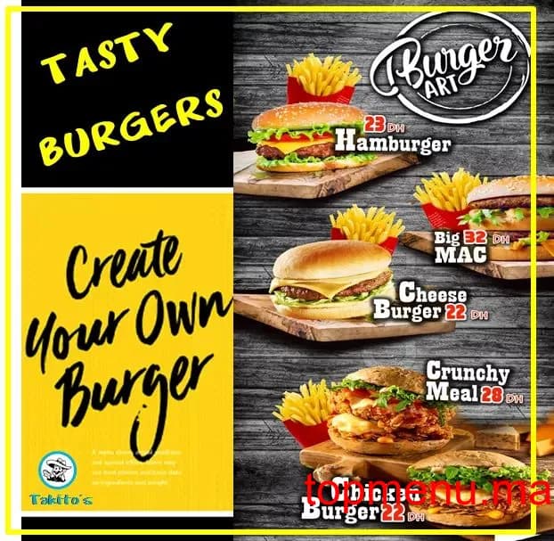 Restaurant Takito’s menu page 7 Takito’s menu page 7