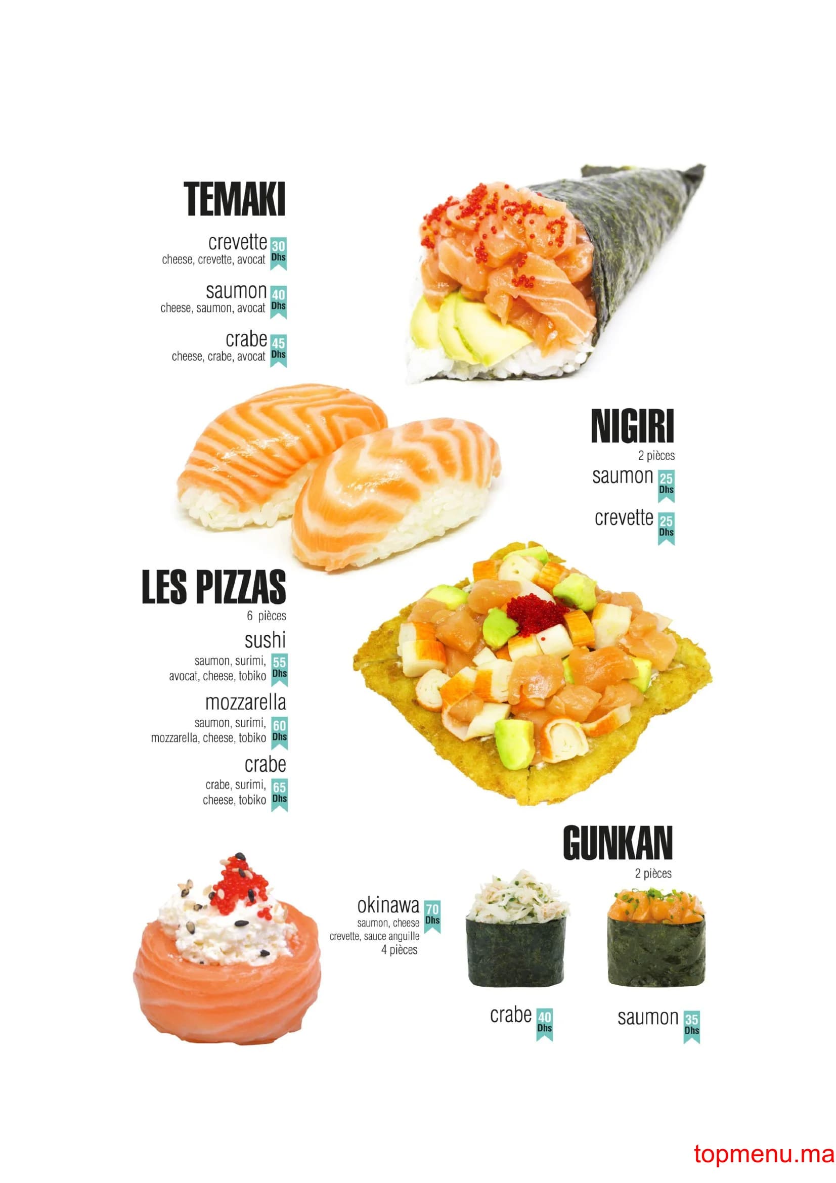 مطعم Yaki Sushi قائمة الطعام page 5 Yaki Sushi قائمة الطعام page 5