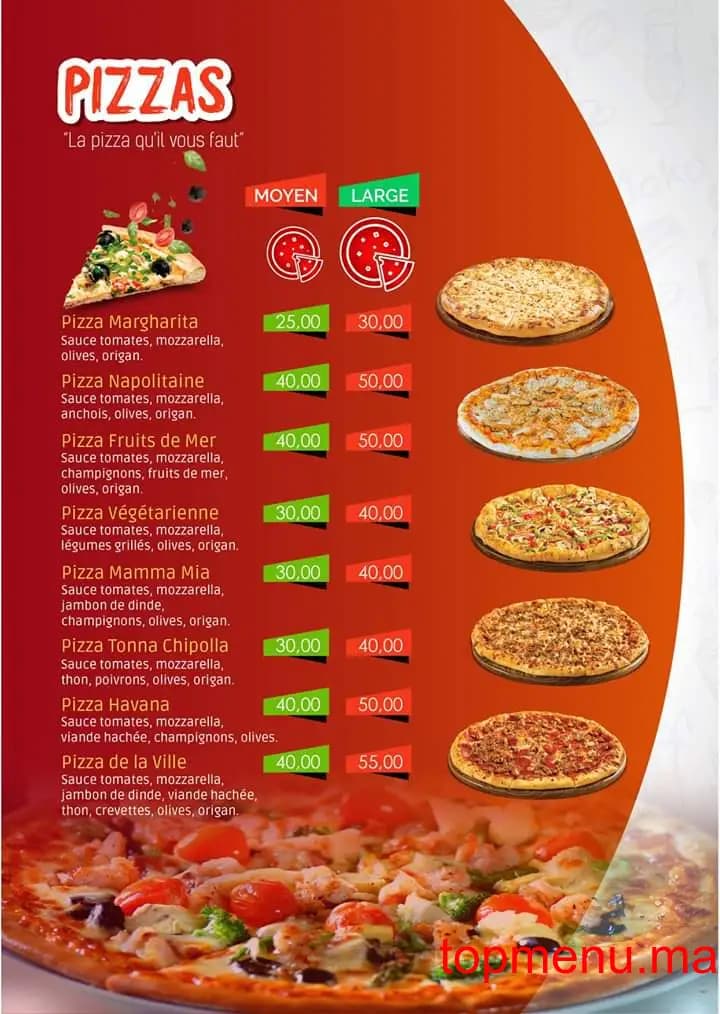 Restaurant Tacos de la ville menu page 1 Tacos de la ville menu page 1