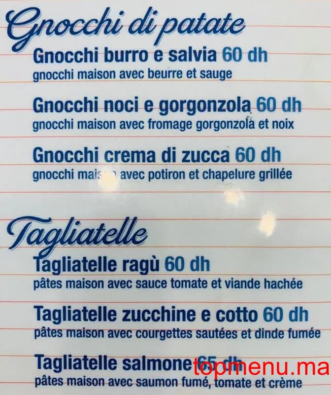 Restaurant Dolce Freddo menu page 5 Dolce Freddo menu page 5