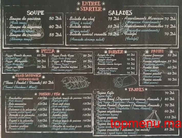 Restaurant Sam’s Restaurant menu page 3 Sam’s Restaurant menu page 3