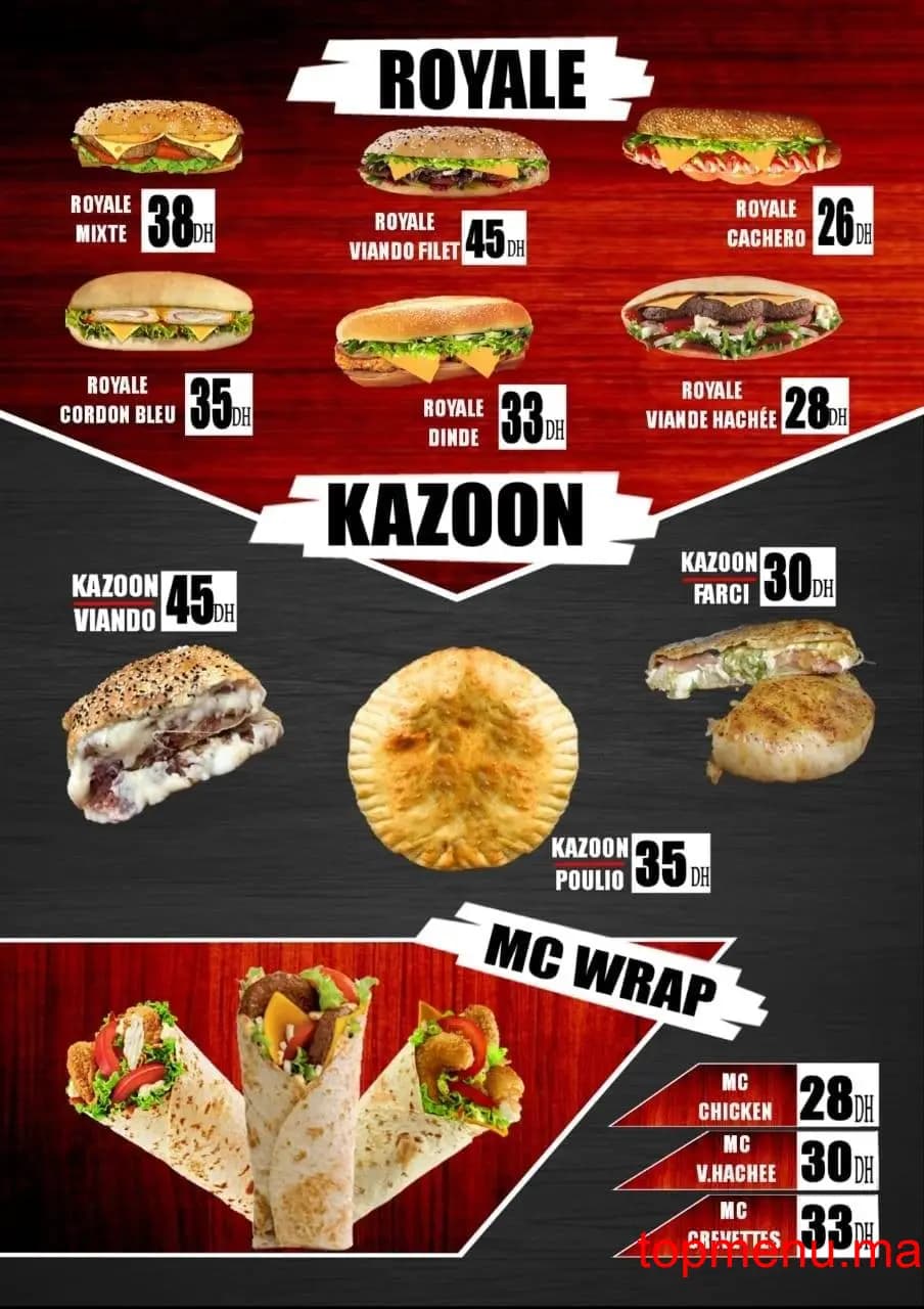 Restaurant Grand Alaise menu page 3 Grand Alaise menu page 3