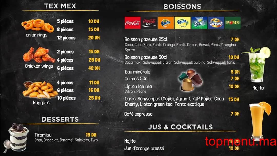 مطعم Yallah Naklou قائمة الطعام page 1 Yallah Naklou قائمة الطعام page 1