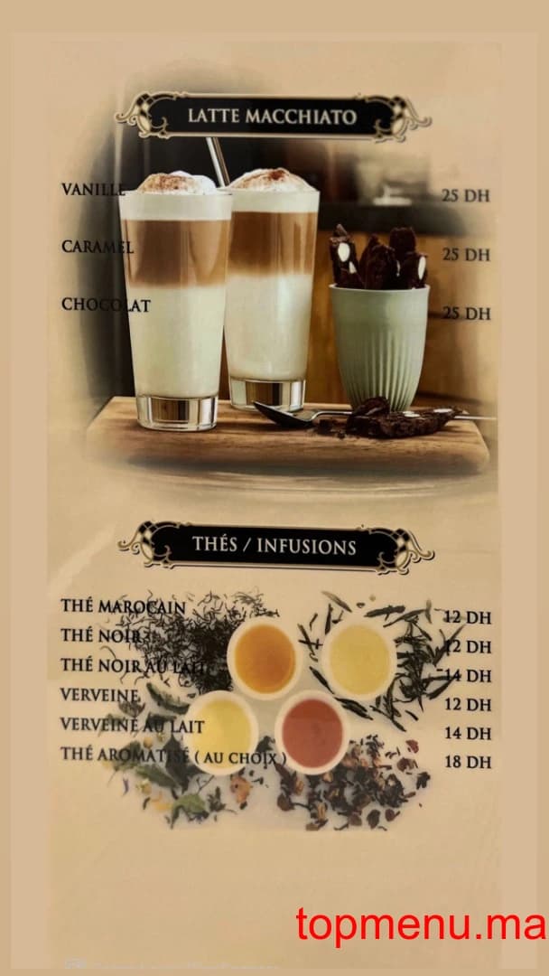 Restaurant Golden Tense menu page 15 Golden Tense menu page 15