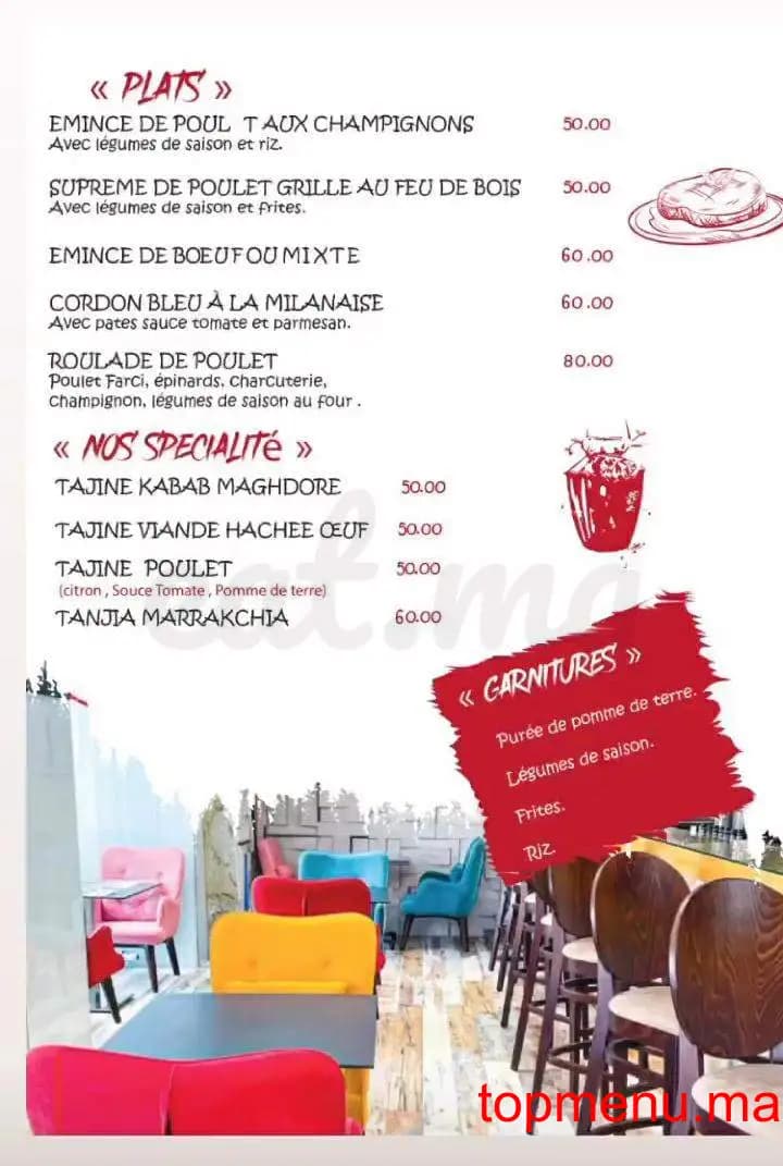 Restaurant La Strada menu page 5 La Strada menu page 5