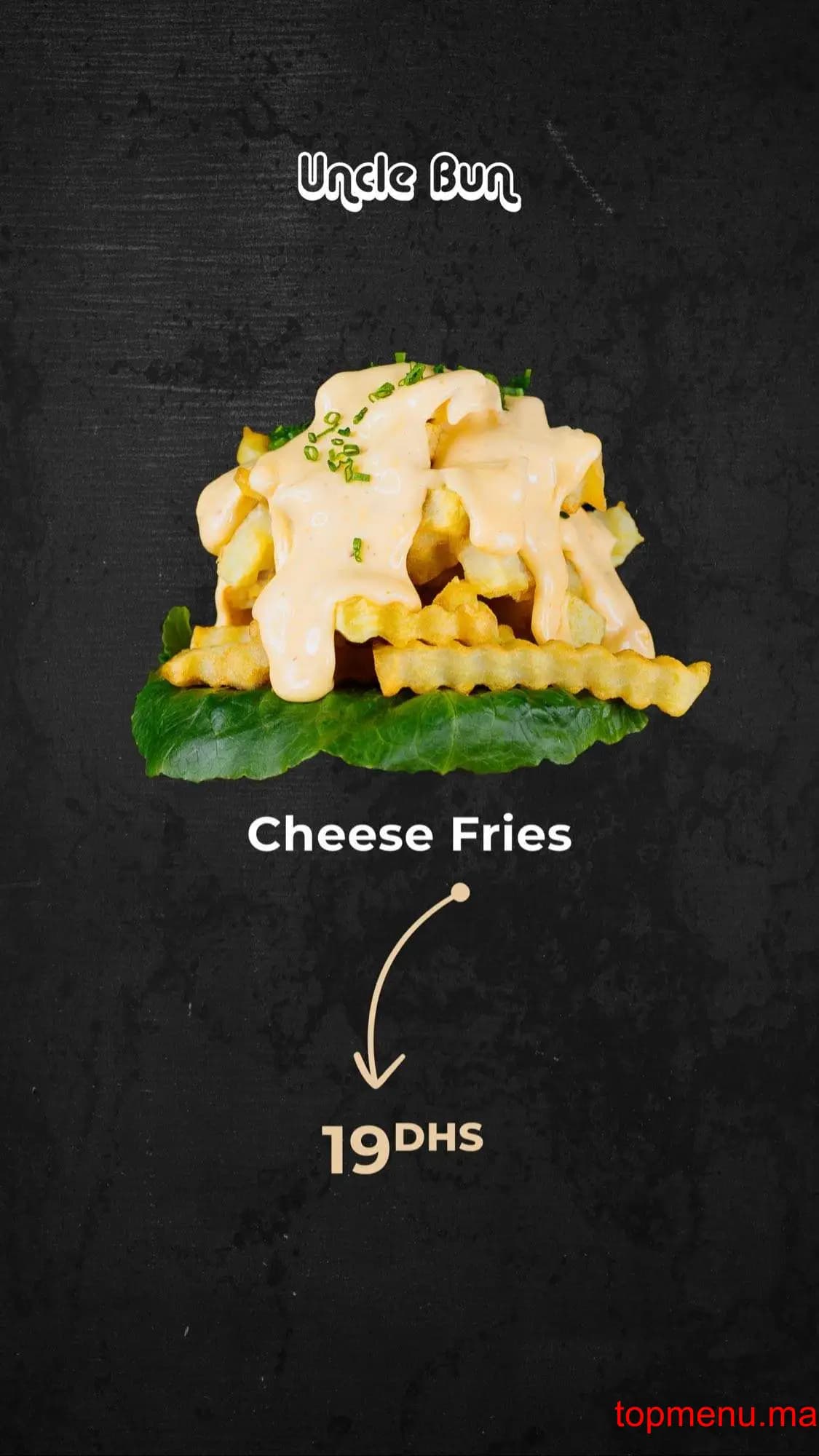 Restaurant Uncle bun Maroc menu page 12 Uncle bun Maroc menu page 12