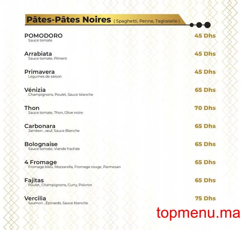 Restaurant B&B Park menu page 10 B&B Park menu page 10