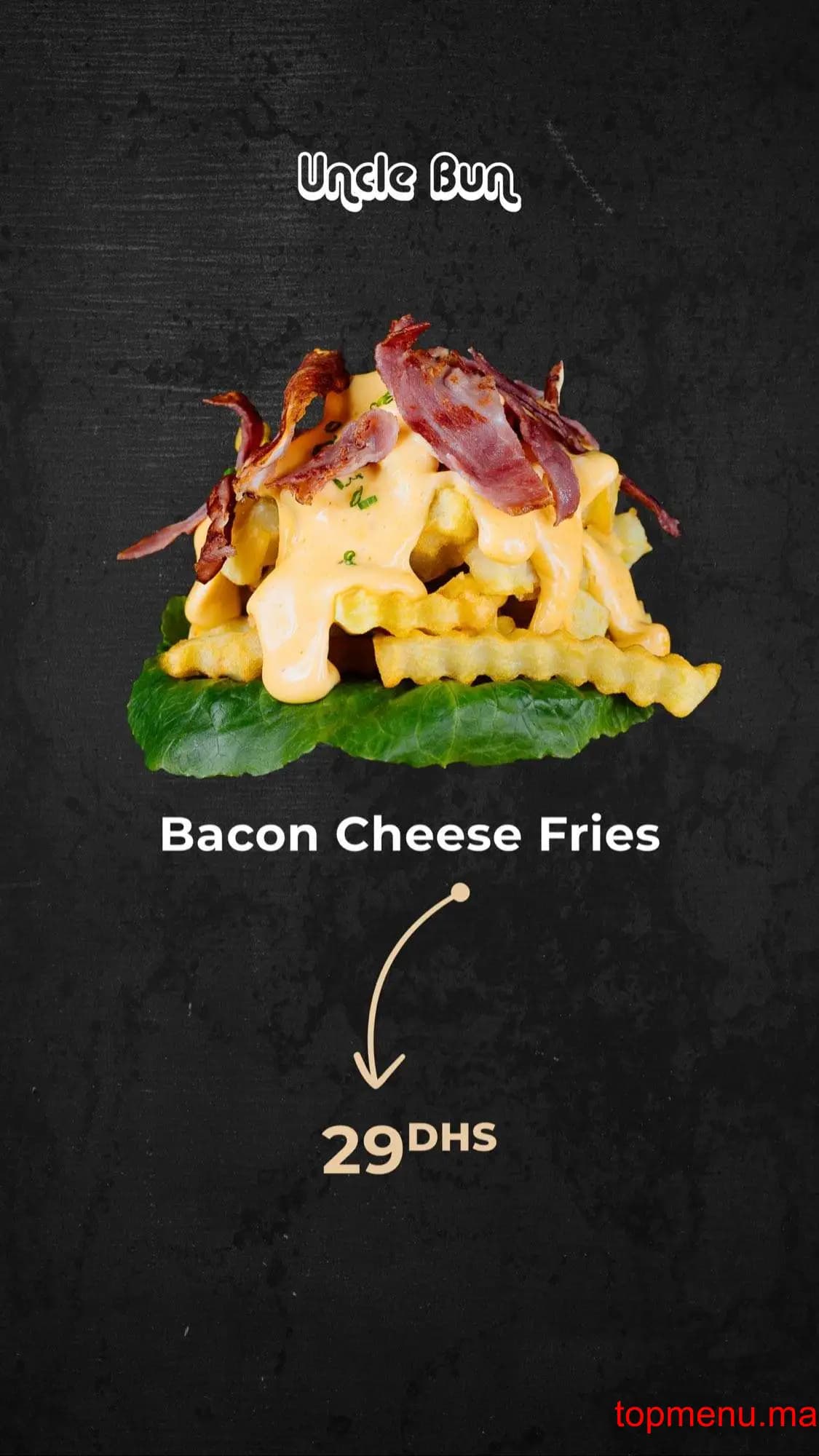 Restaurant Uncle bun Maroc menu page 7 Uncle bun Maroc menu page 7