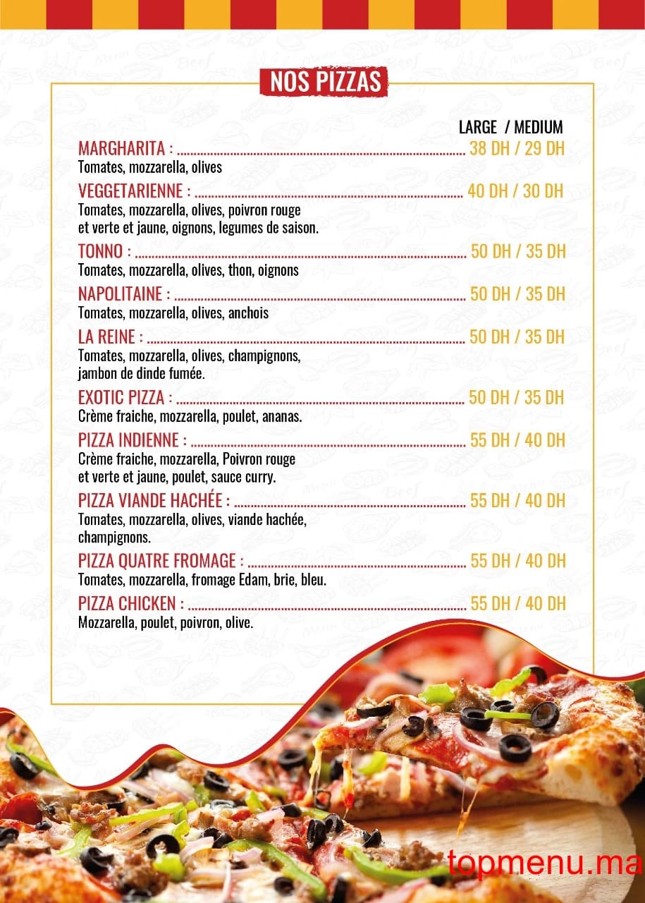 مطعم Gold Chicken قائمة الطعام page 11 Gold Chicken قائمة الطعام page 11