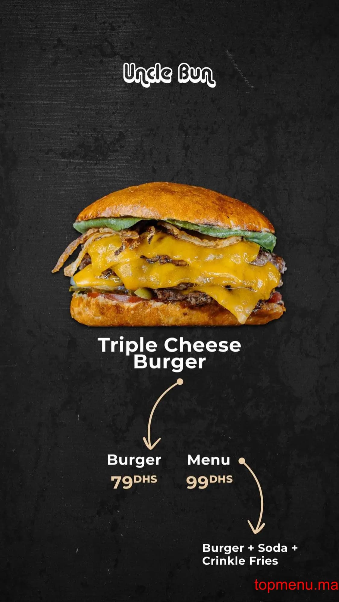 Restaurant Uncle bun Maroc menu page 5 Uncle bun Maroc menu page 5