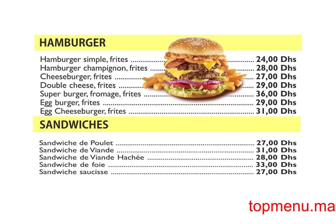 Restaurant Mini World menu page 9 Mini World menu page 9