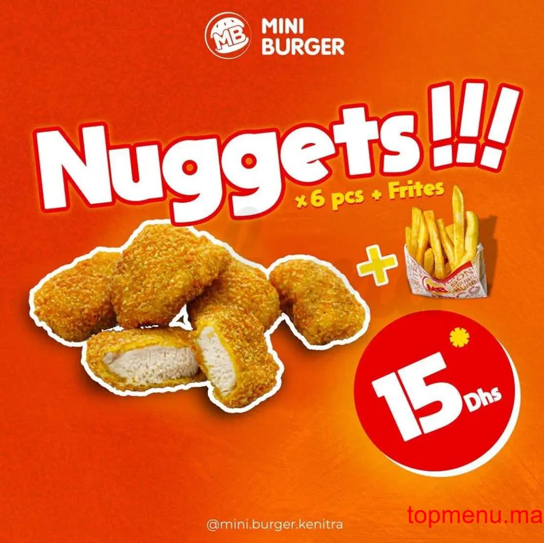 Restaurant Mini burger menu page 4 Mini burger menu page 4