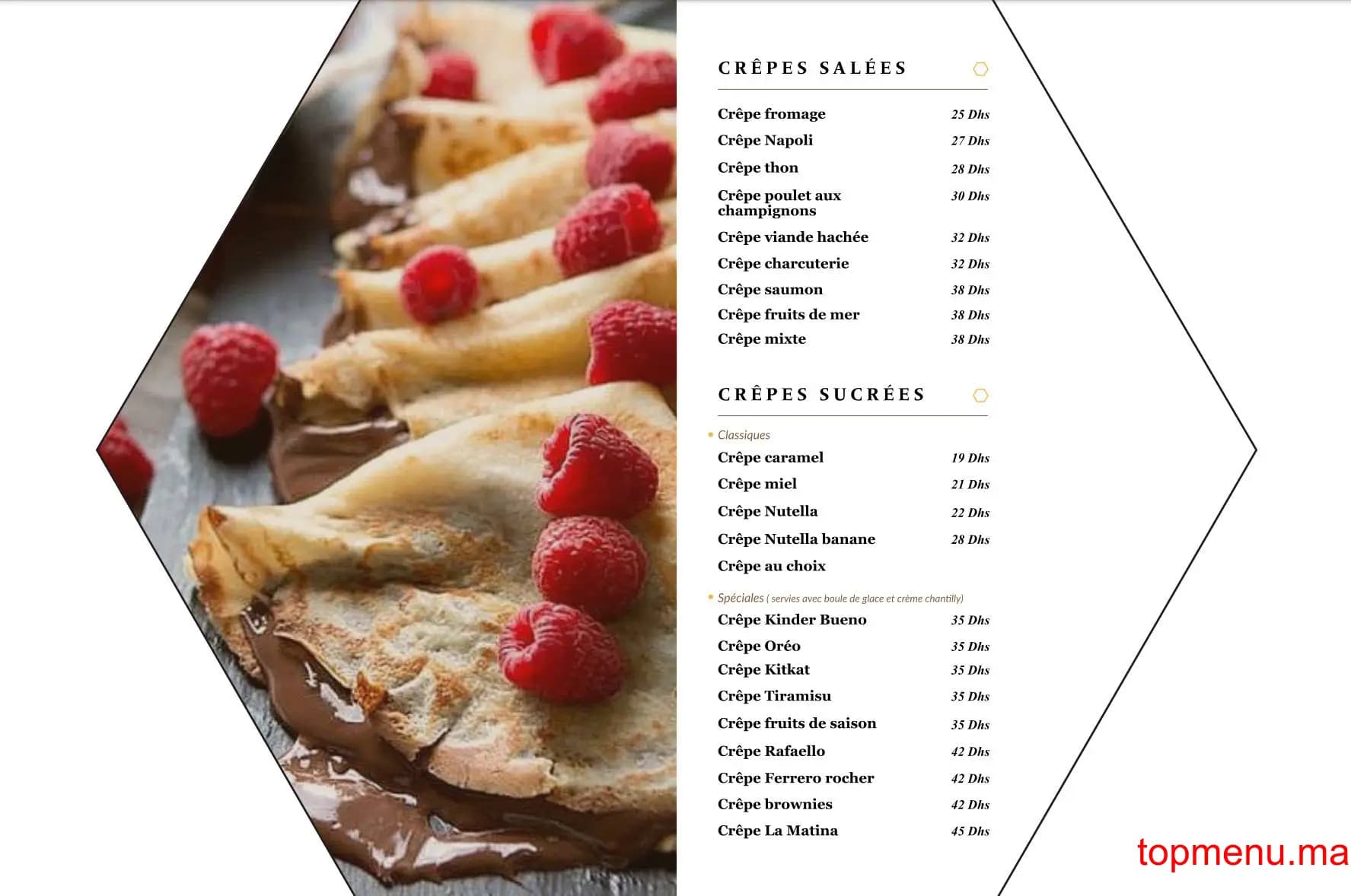 مطعم La Matina قائمة الطعام page 3 La Matina قائمة الطعام page 3