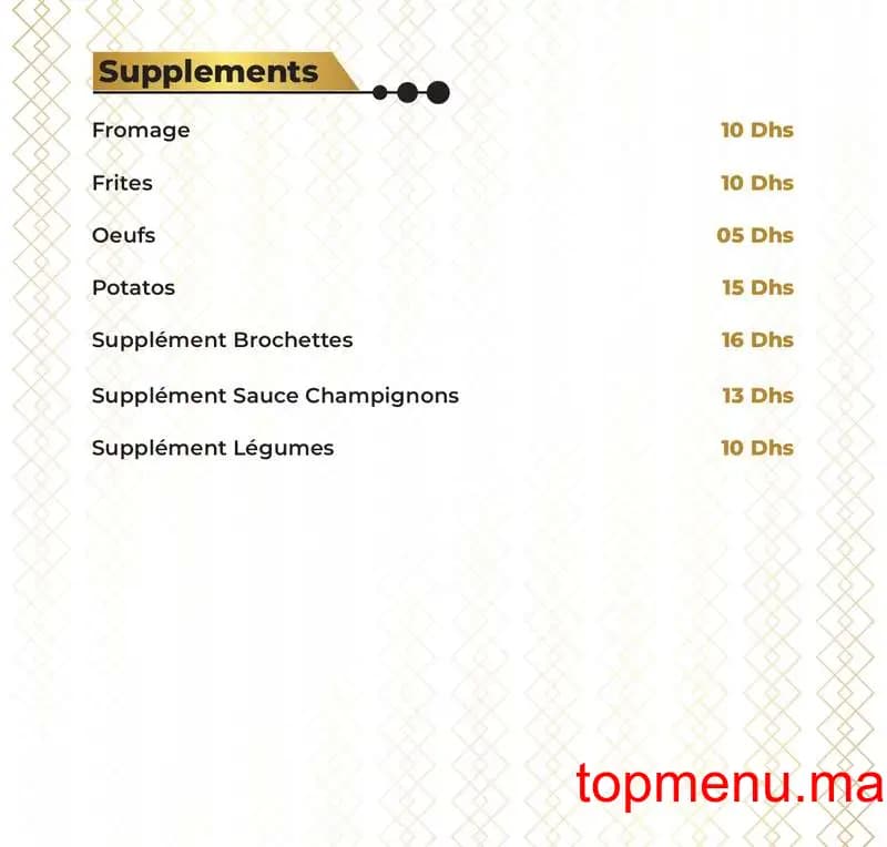 Restaurant B&B Park menu page 5 B&B Park menu page 5