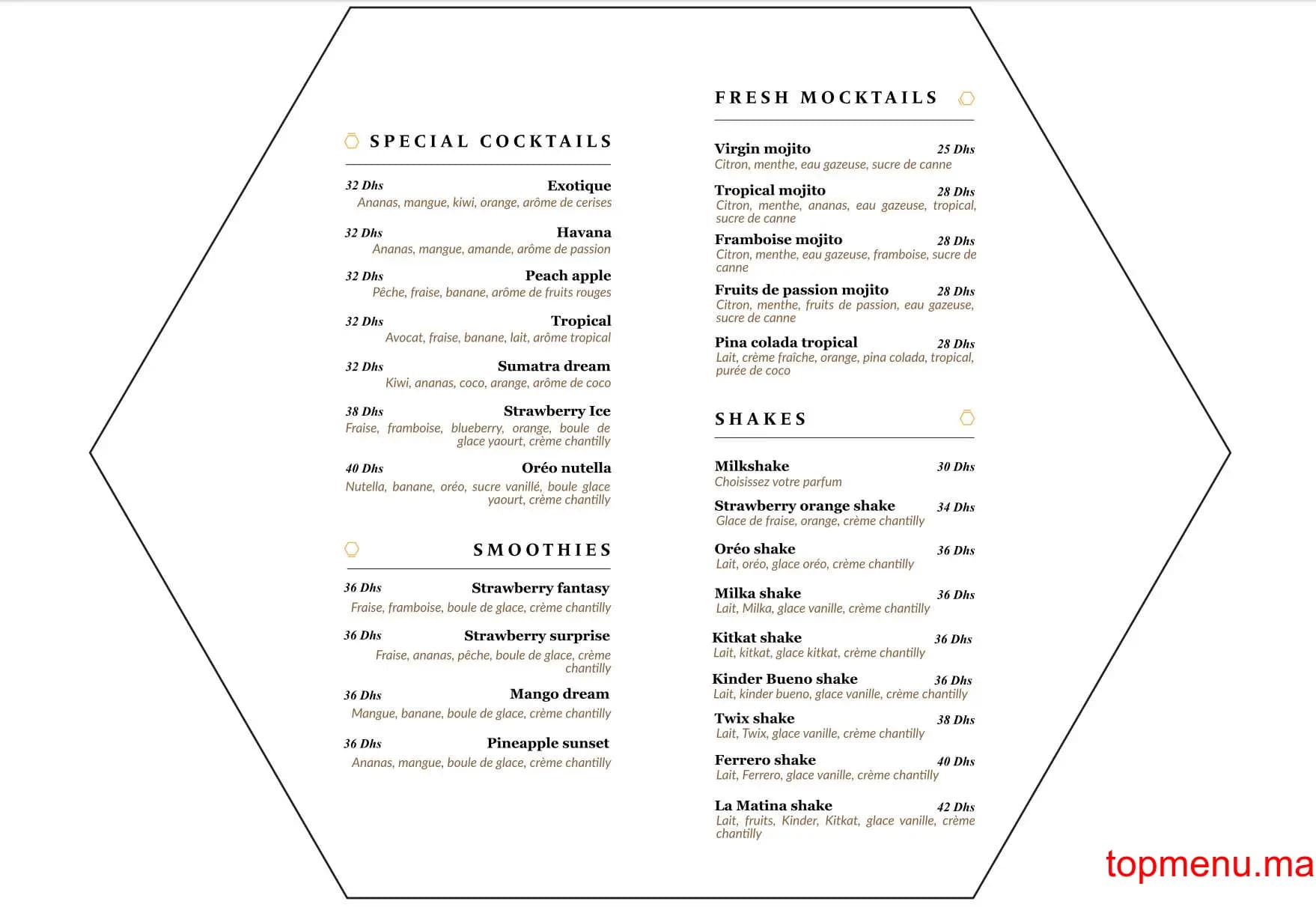 مطعم La Matina قائمة الطعام page 9 La Matina قائمة الطعام page 9