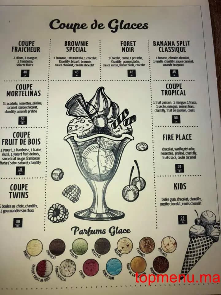 مطعم Fire Place قائمة الطعام page 3 Fire Place قائمة الطعام page 3