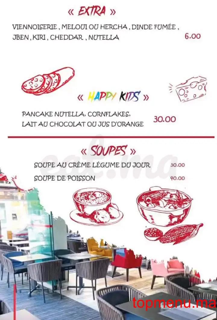 Restaurant La Strada menu page 1 La Strada menu page 1