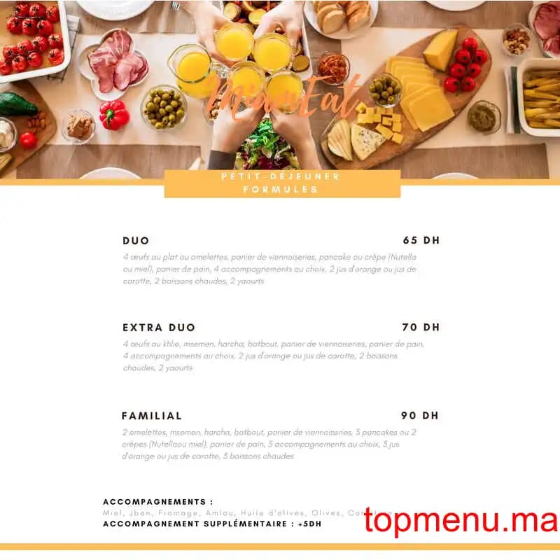 مطعم Miameat قائمة الطعام page 3 Miameat قائمة الطعام page 3