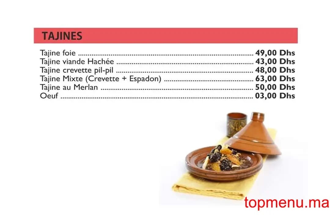 Restaurant Mini World menu page 18 Mini World menu page 18