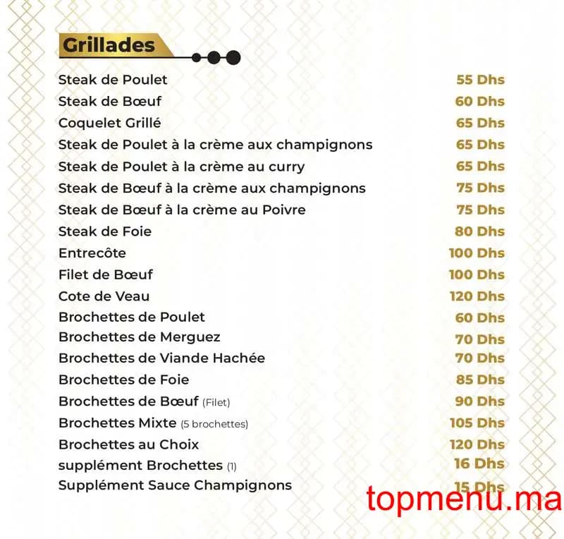 Restaurant B&B Park menu page 15 B&B Park menu page 15