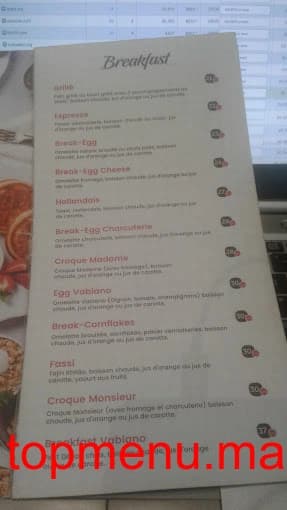 مطعم Vabiano قائمة الطعام page 2 Vabiano قائمة الطعام page 2