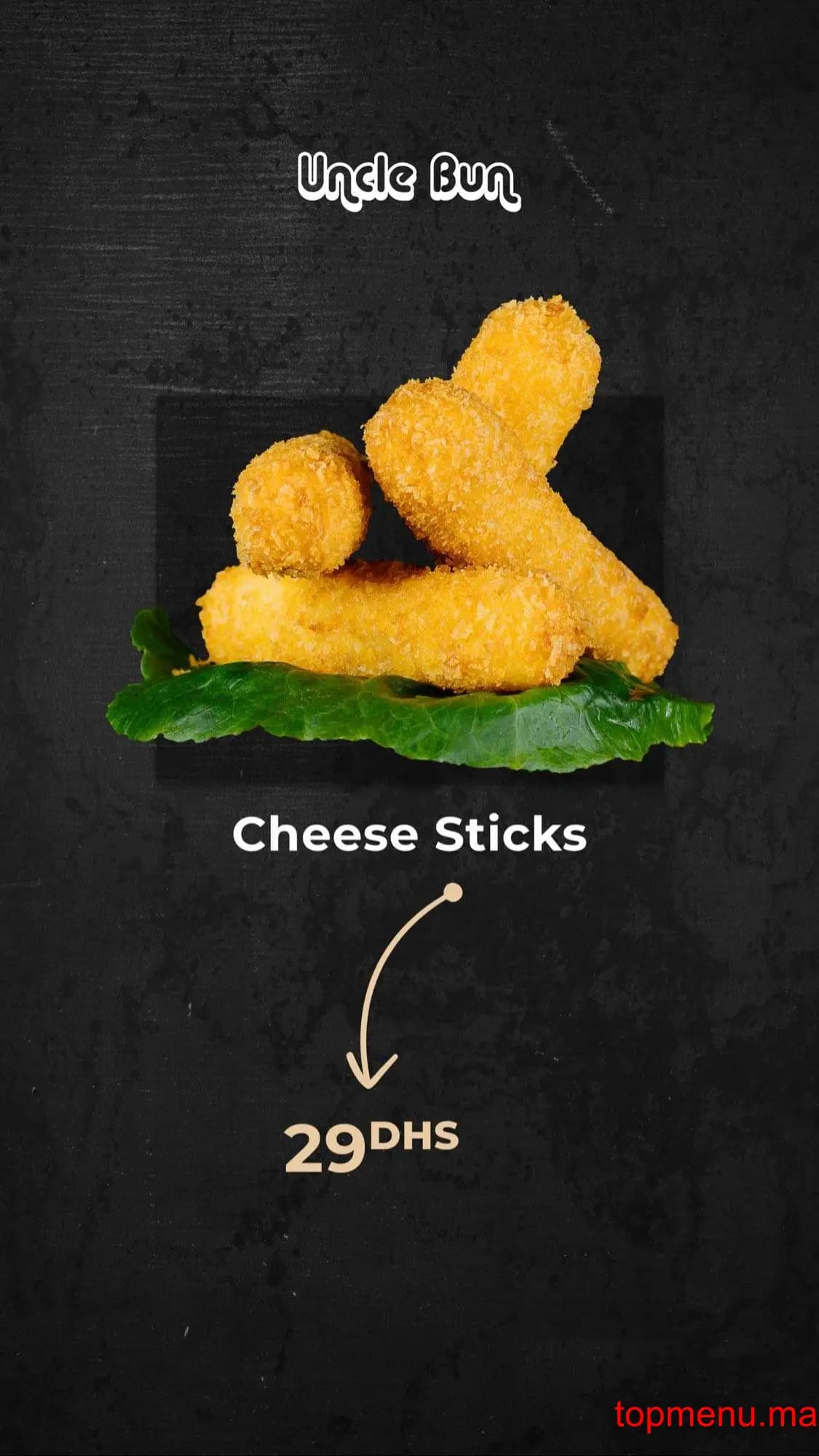 Restaurant Uncle bun Maroc menu page 10 Uncle bun Maroc menu page 10
