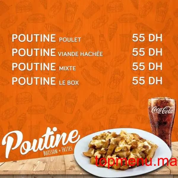 Restaurant Le Box Marrakech menu page 1 Le Box Marrakech menu page 1