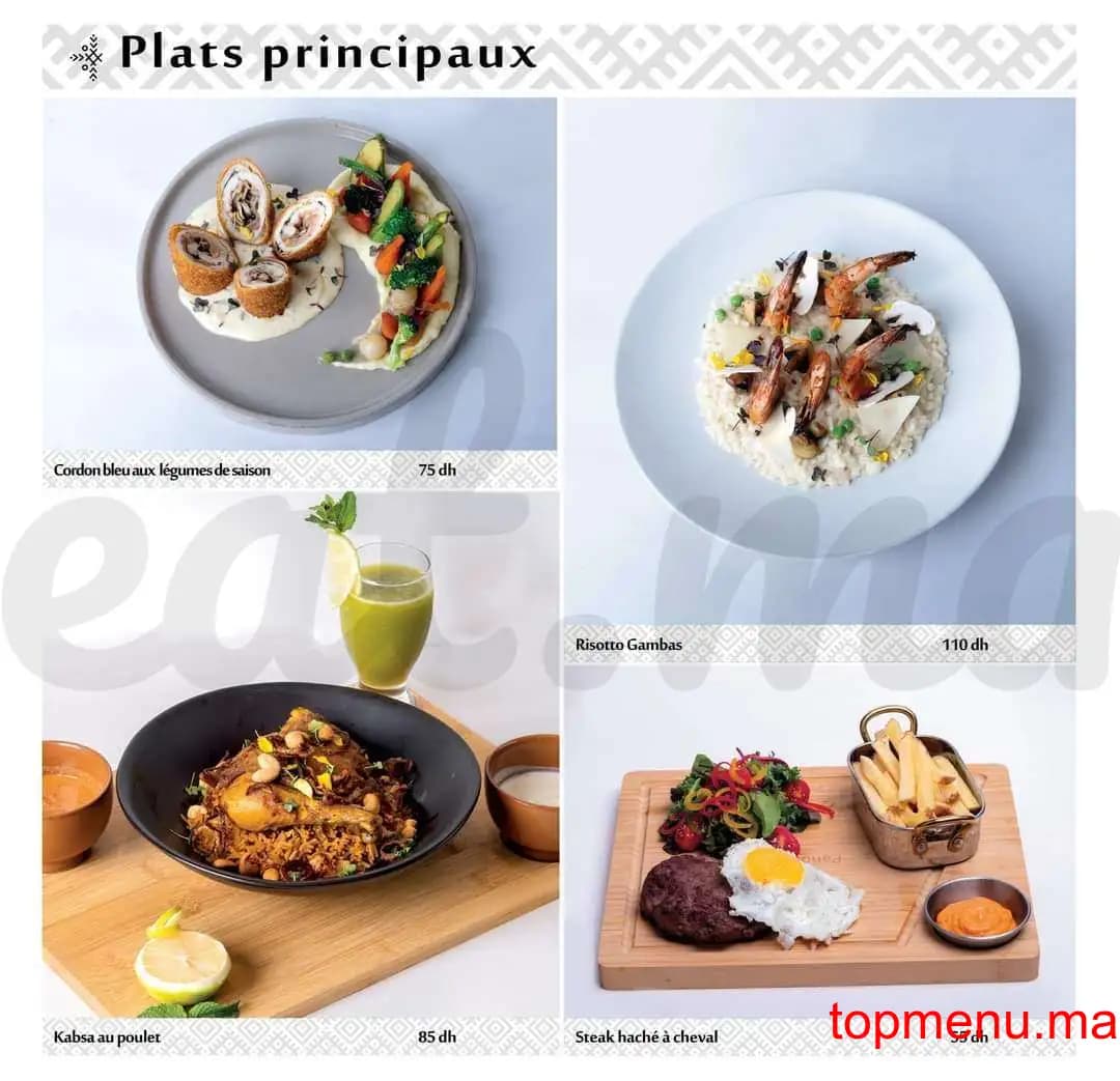 Restaurant Beldi Fusion Kitchen menu page 23 Beldi Fusion Kitchen menu page 23