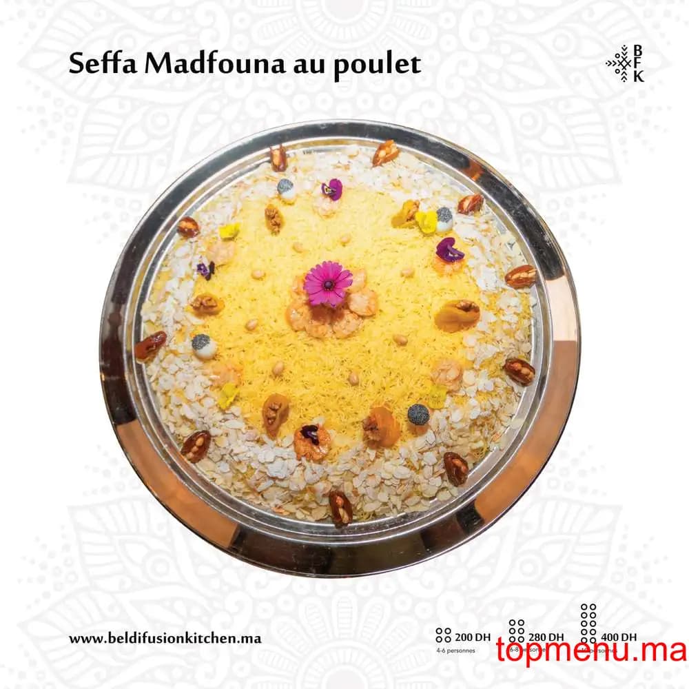 Restaurant Beldi Fusion Kitchen Traiteur menu page 21 Beldi Fusion Kitchen Traiteur menu page 21