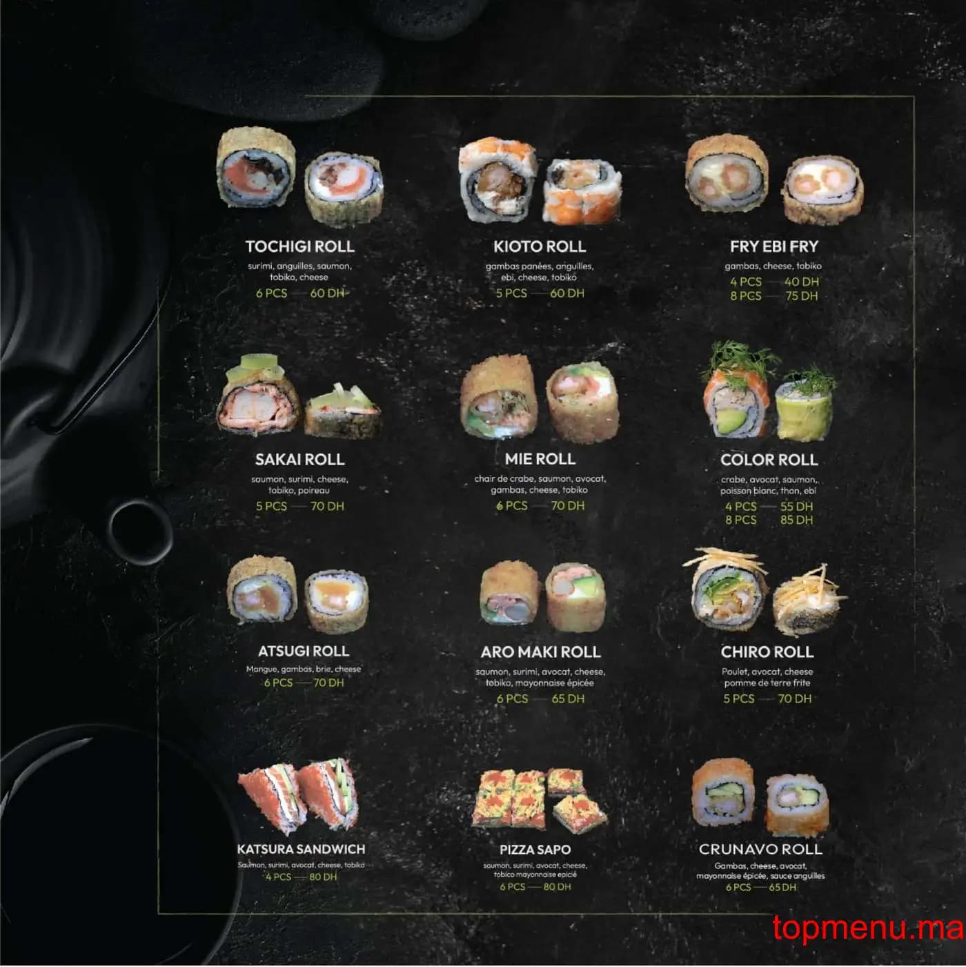 Restaurant Sushi Store by Katsura – Harti menu page 10 Sushi Store by Katsura – Harti menu page 10