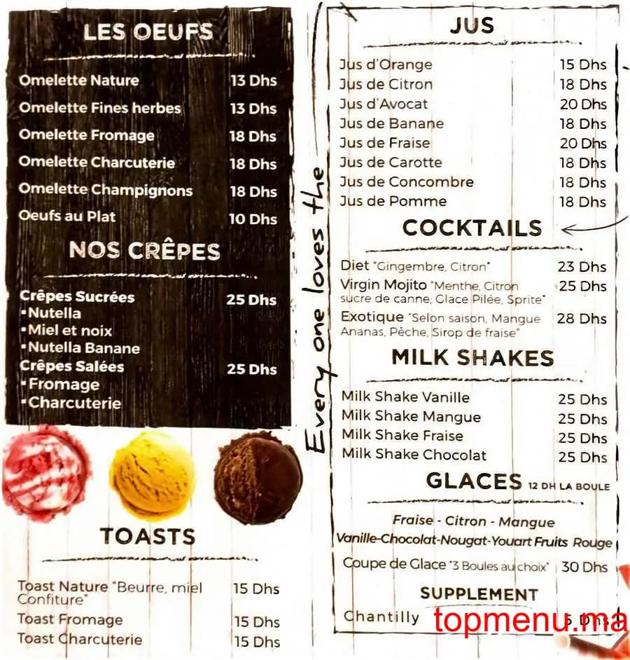 Restaurant L’insolite menu page 1 L’insolite menu page 1