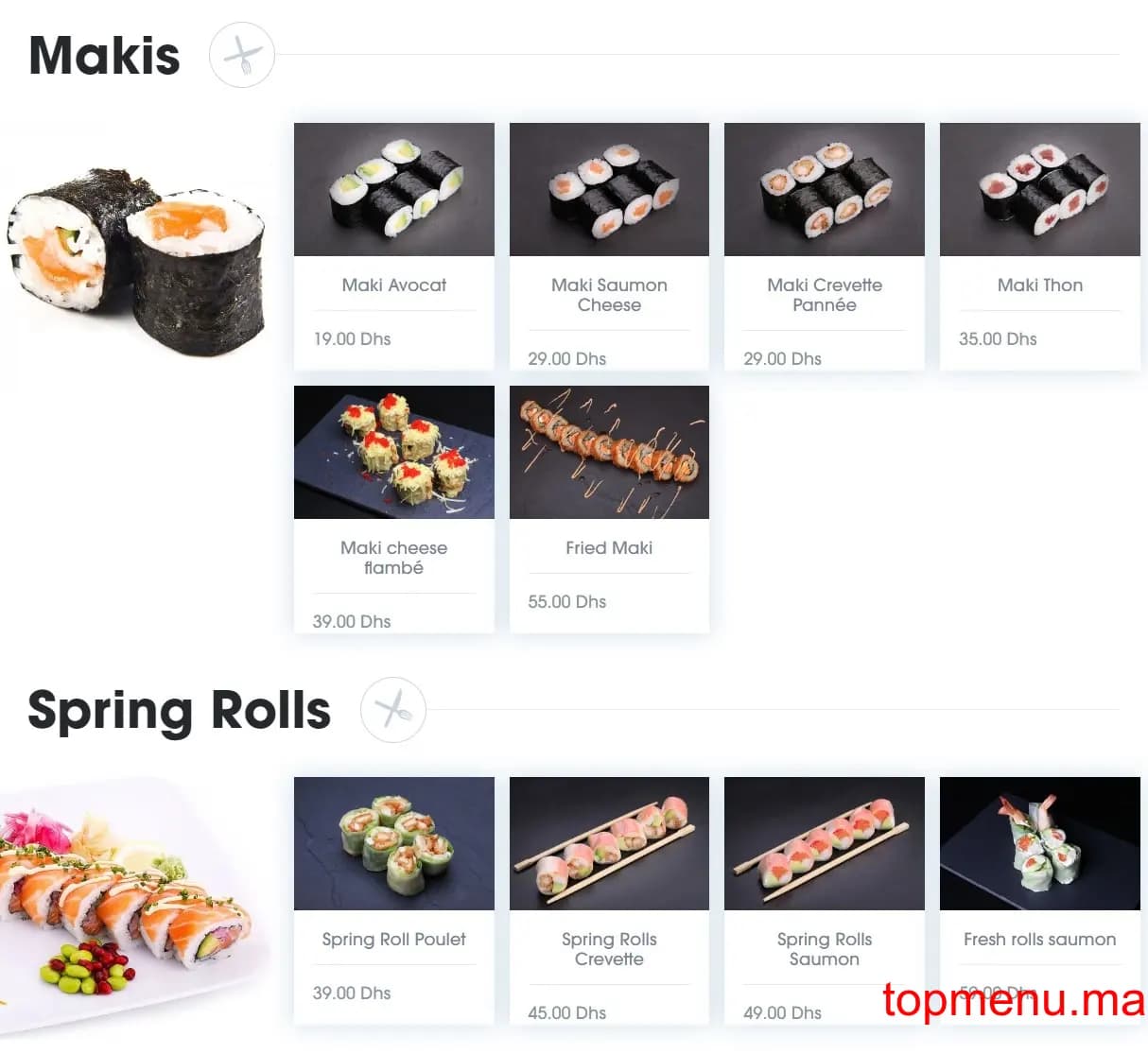 Restaurant FOD – Food On Demand menu page 2 FOD – Food On Demand menu page 2