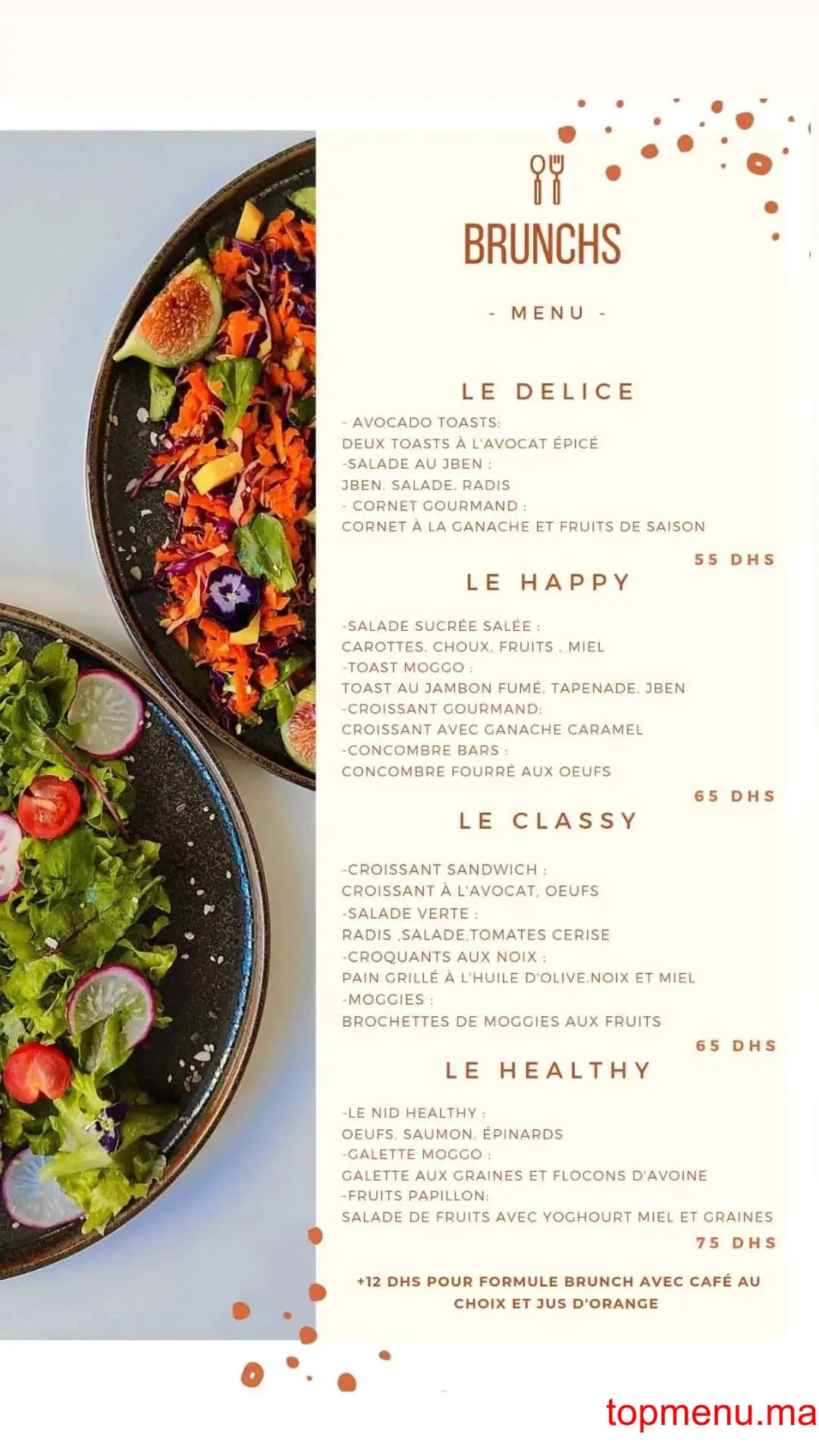 Restaurant Moggo menu page 4 Moggo menu page 4