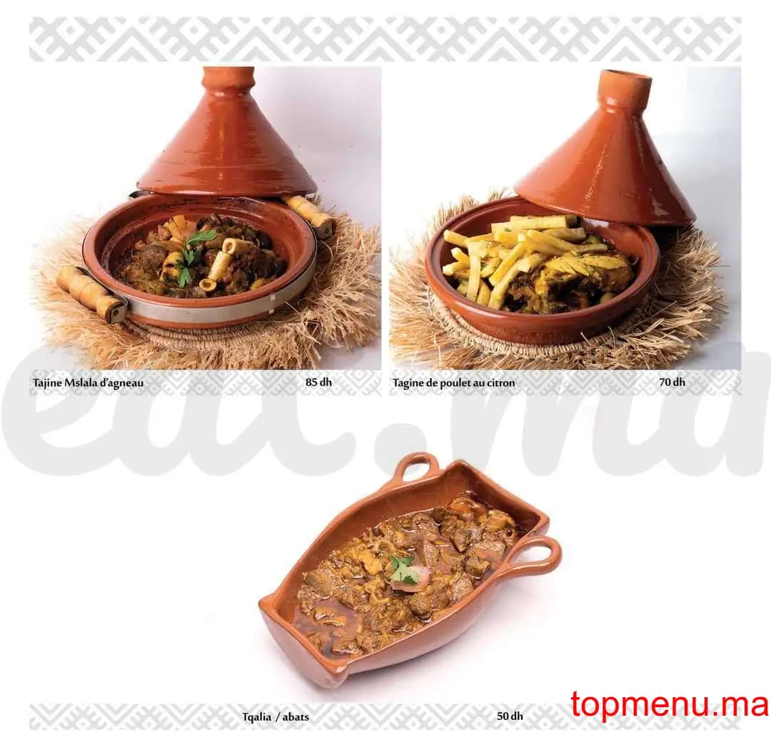 Restaurant Beldi Fusion Kitchen menu page 28 Beldi Fusion Kitchen menu page 28