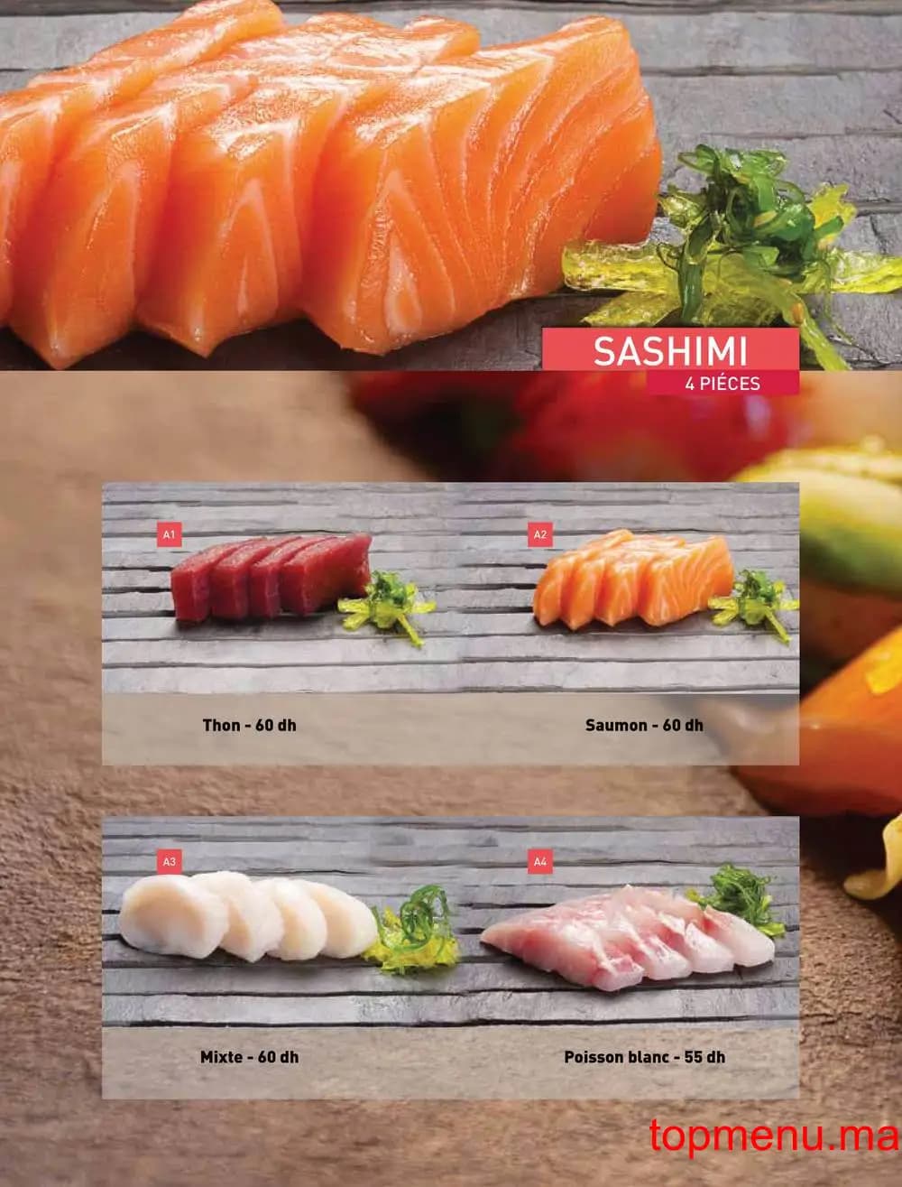 Restaurant Matsuri menu page 4 Matsuri menu page 4