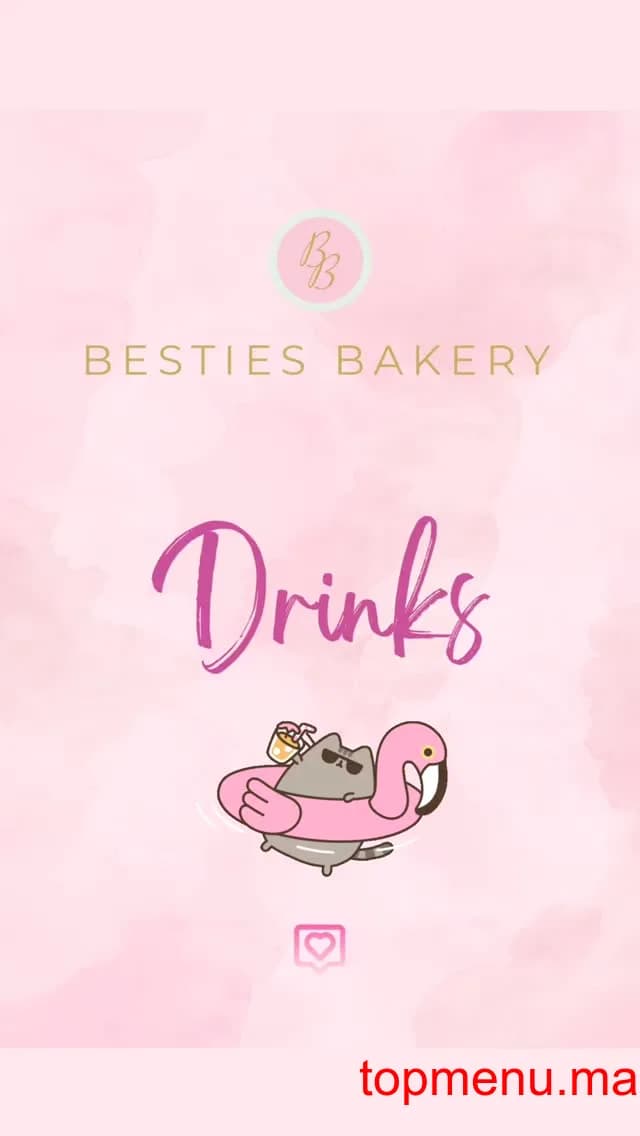 Restaurant Besties Bakery menu page 5 Besties Bakery menu page 5